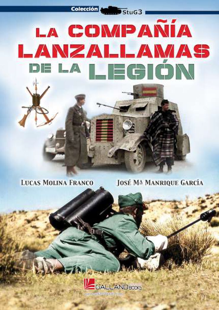 La compañia lanzallamas de la legión