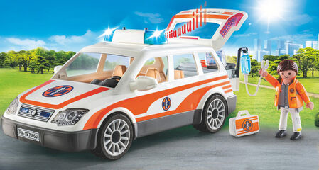 Playmobil City Life Cotxe Emergències (70050)