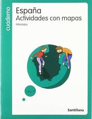 Actividades con mapas España Santillana cuadernos Actividades con mapas España Santillana cuadernos