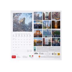 Calendario pared Legami 30X29 2024 New York