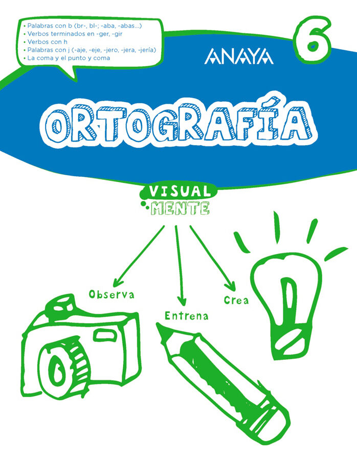 Ortograf&iacute;a 6. Primaria