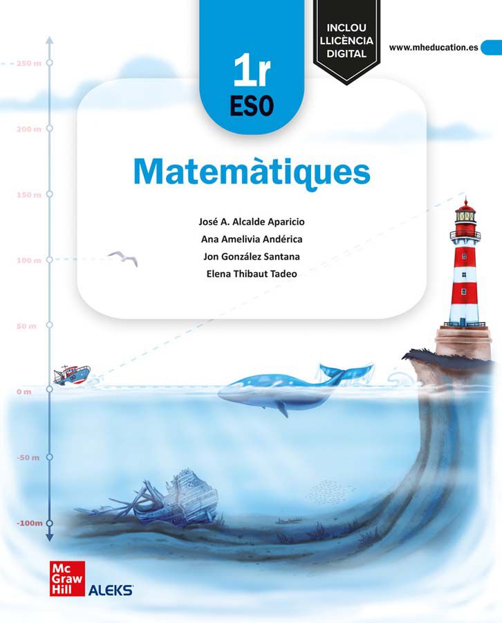 Matem&agrave;tiques 1&ordm; Eso. Mediterr&agrave;nia. Edici&oacute; Lomloe