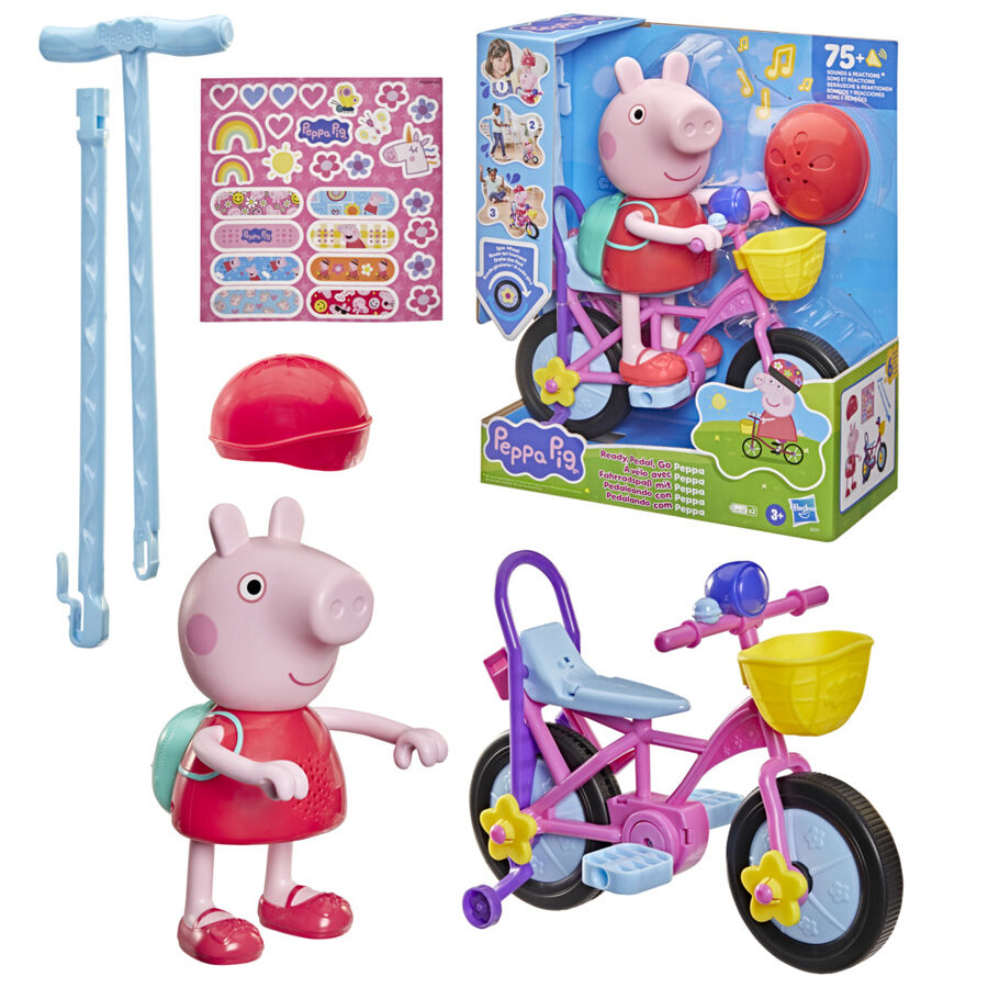 Peppa Pig con Bicicleta