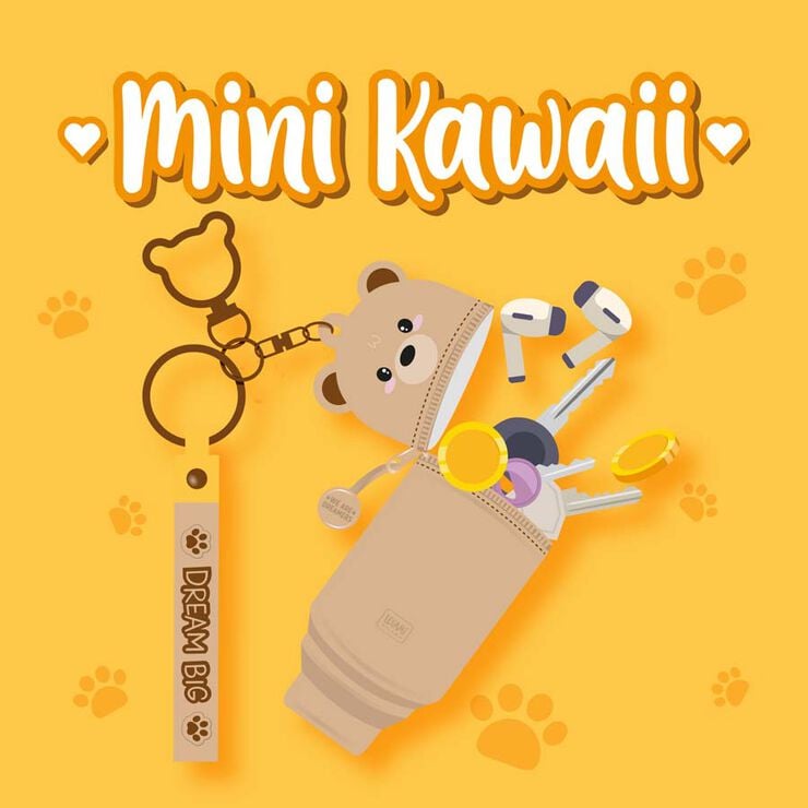 Estuche Mini 2 en 1 Kawaii Legami Teddy Bear