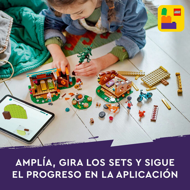 LEGO® Friends Campamento de Aventura: Cabañas Confortables 42624