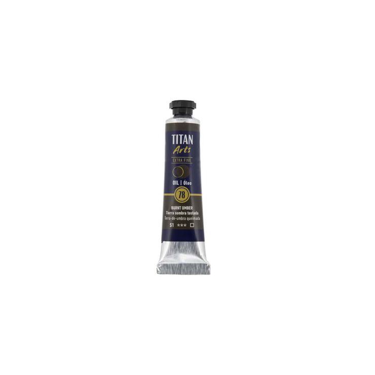 Pintura a l'oli Titan 20ml terra hombra torrat