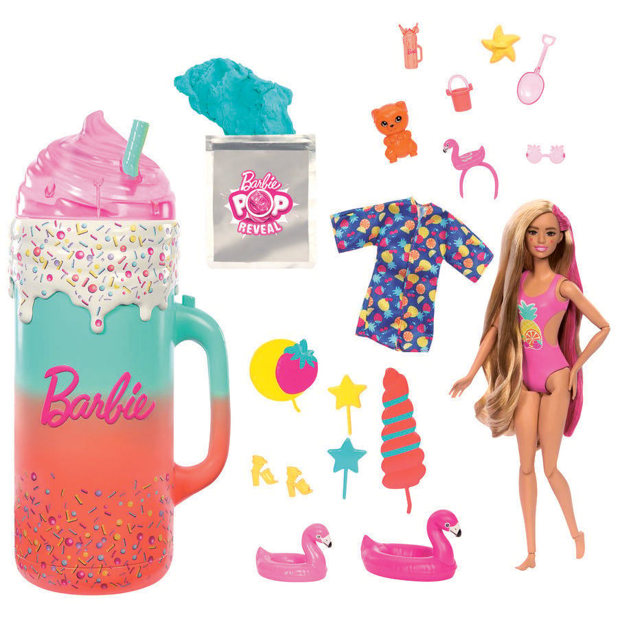 Barbie Pop Reveal Frutas Smoothie Tropical