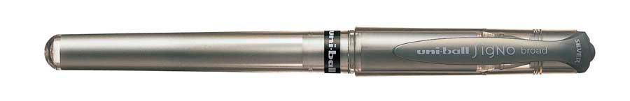 Rotulador Signo Uni UM-153 1mm plata