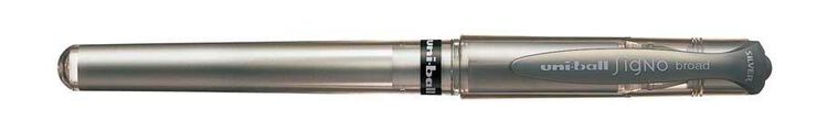 Retolador Signo Uni UM-153 1mm plata