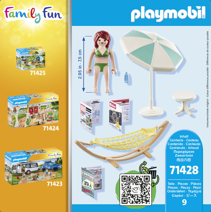 Playmobil City Tumbona de Playa 71428
