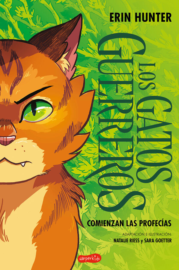 Los Gatos Guerreros: Comienzan las profec&iacute;as (una novela gr&aacute;fica)