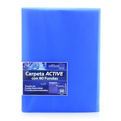 Carpeta 80 fundas A4 Office Box Active