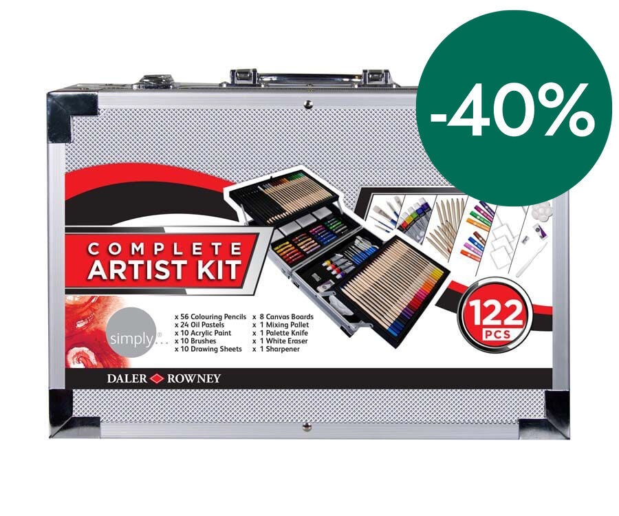 Set Art Essential Daler-Rowney 122 peces