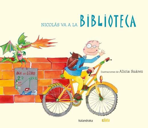 Nicol&aacute;s va a la biblioteca