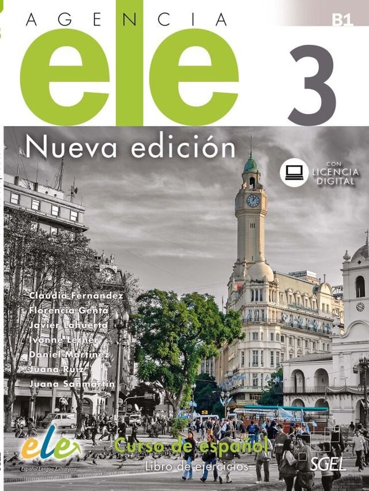 Agencia ELE 3 libro de ejercicios. Nueva edición.