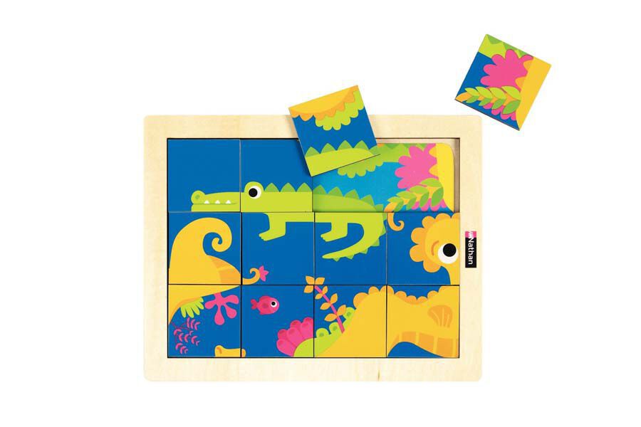 Puzle El Cocodrilo y el Caballito de Mar