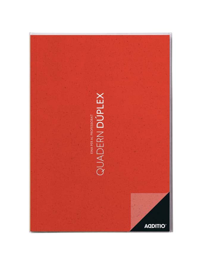 Cuaderno D&uacute;plex A4 Additio catal&aacute;n