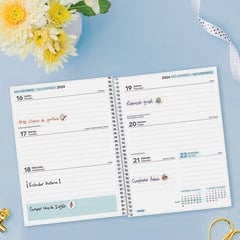 Agenda Escolar Finocam Secundaria 1/4 Sem/Vista Castellano 2026-27 Fiori