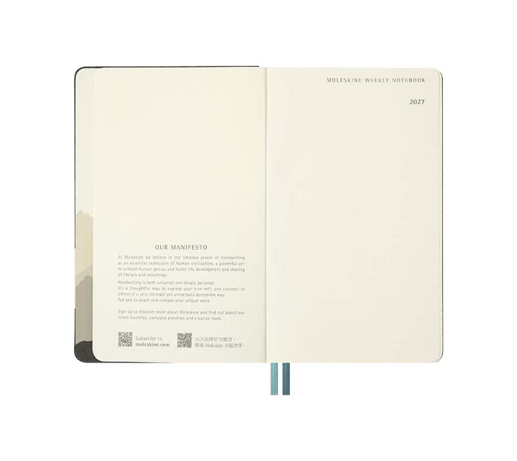 Agenda Moleskine tapa dura setmanal Large 2027 El Senyor dels Anells