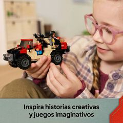 LEGO® Jurassic World Fugida en Tot terreny i Raptor a l’Aguait 76972