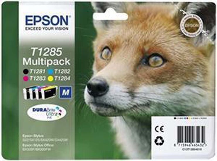 Cartucho original Epson Sx125 Multipack - Ref. C13T12854012