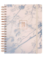 Agenda Finocam Optimal Semana Vista Horizontal 2027 Multiling&uuml;e Gris