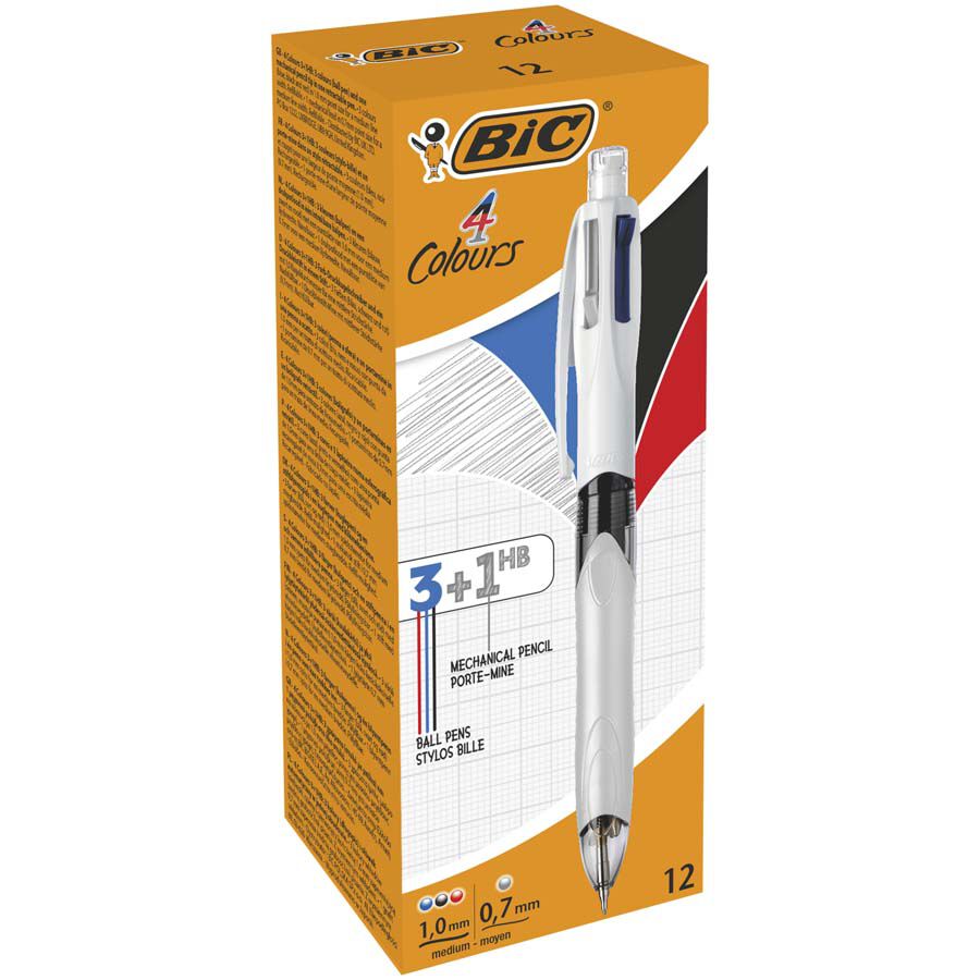 Bol&iacute;grafo BIC 4 colores + Portaminas 0,7 mm
