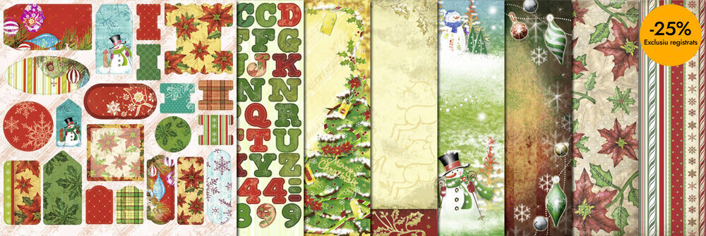 Scrap Bloc Die-Dut Navidad