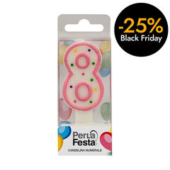 Vela de cumpleaños nº8