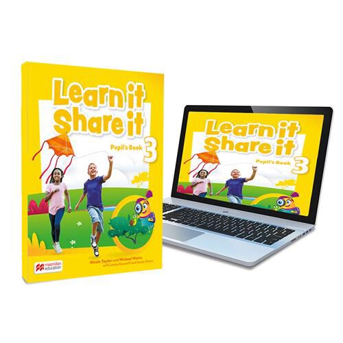 Learn It Share It 3 Pupil'S Book: Libro De Texto Impreso Con Acceso A La Versi&oacute;n Digital