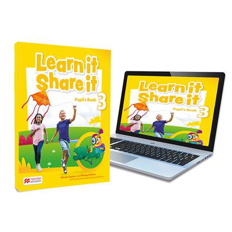 Learn It Share It 3 Pupil'S Book: Libro De Texto Impreso Con Acceso A La Versión Digital