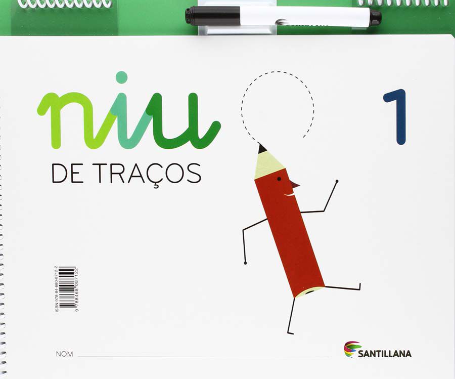 Niu de Tra&ccedil;os 1 Infantil 3 anys Santillana