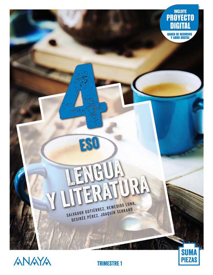 Lengua y Literatura 4 ESO Ed. Anaya