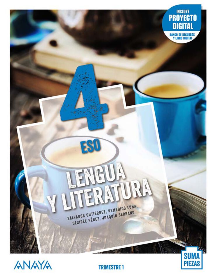 Lengua y Literatura 4 ESO Ed. Anaya
