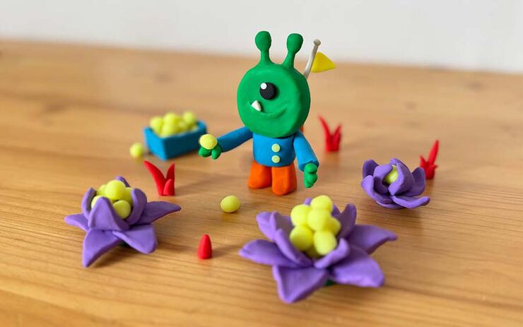 Plastilina Jovi  8 colors bàsics + 2 fosforescents 15g