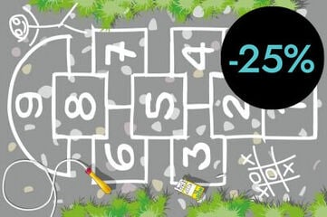 Tapiz de juego Rayuela Abacus