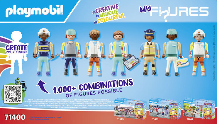 Playmobil My Figures Equip de Rescat 71400