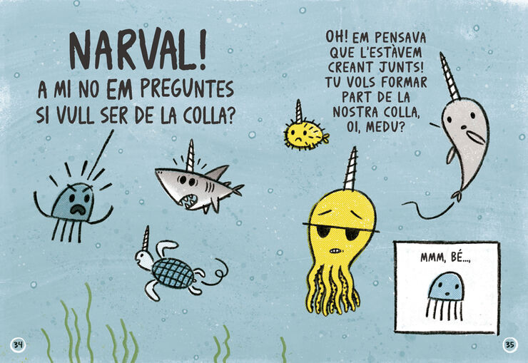 Narval 1. Narval unicorn marí