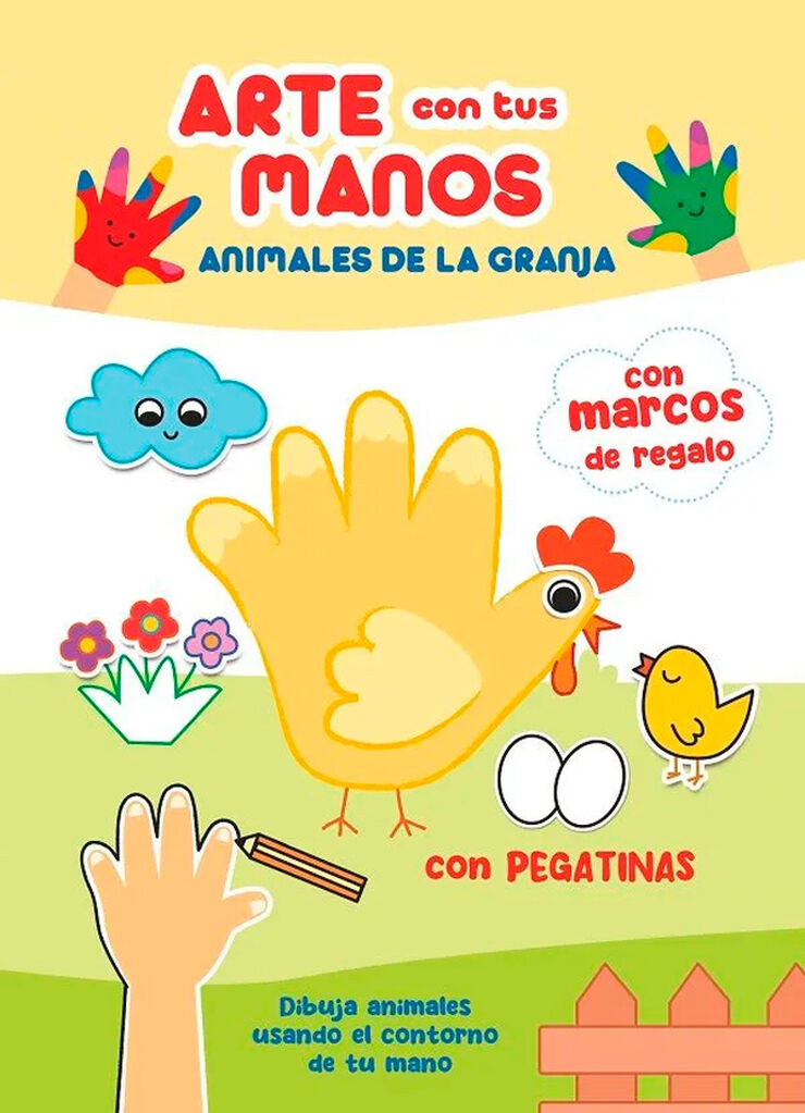 Arte con tus manos, animales de la granja