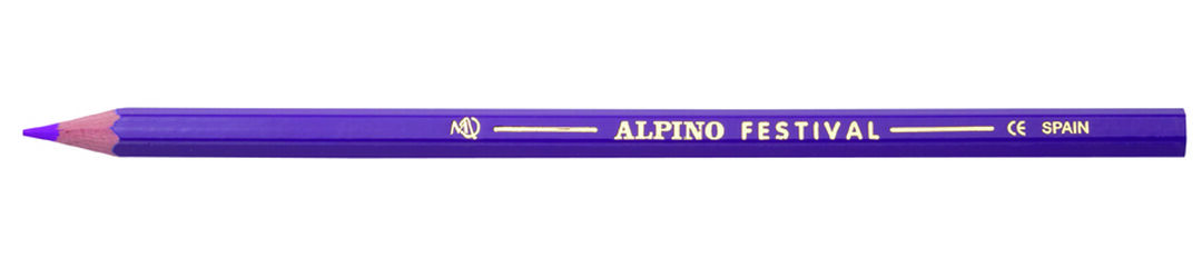 Llapis de colors Alpino Festival vermell 12u