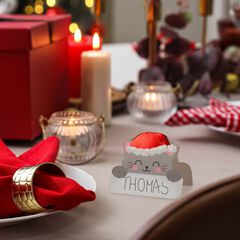 Set 12 Tarjetas de mesa para invitados Legami Navidad