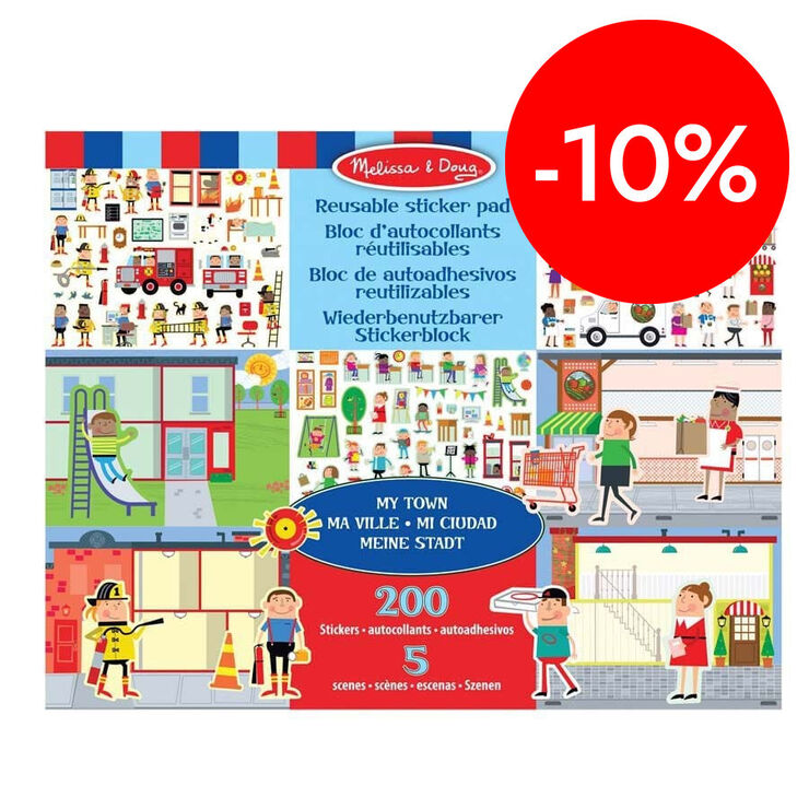 Libro de Pegatinas - Ciudad