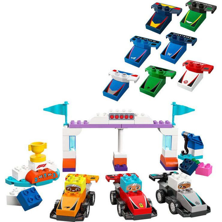 LEGO® DUPLO Town Coches de Carreras y Pilotos del Equipo de F1® 10445
