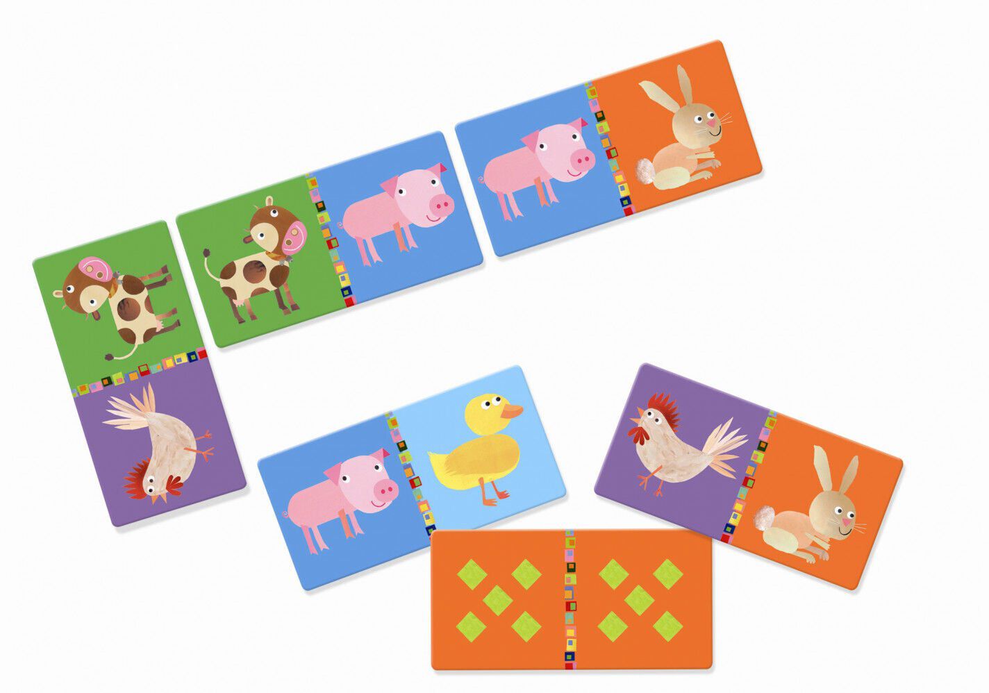 D&ograve;mino animals granja