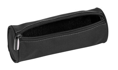 Estuche portalápices Safta Basic Redondo Negro