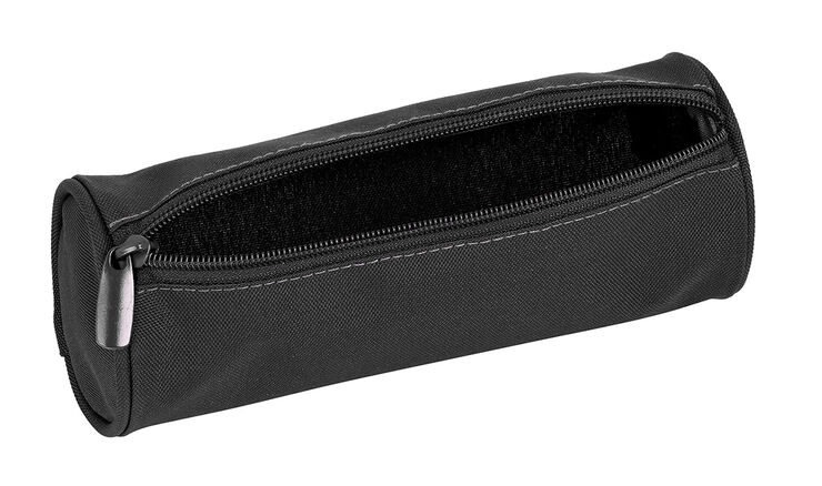 Estuche portalápices Safta Basic Redondo Negro