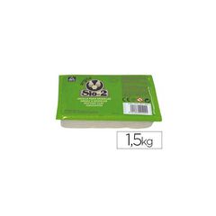 Barro endurecible Sio-2 Colorplus 1,5kg blanco