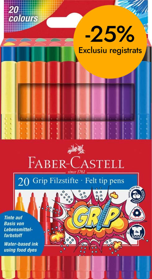 Rotulador Faber-Castell Grip