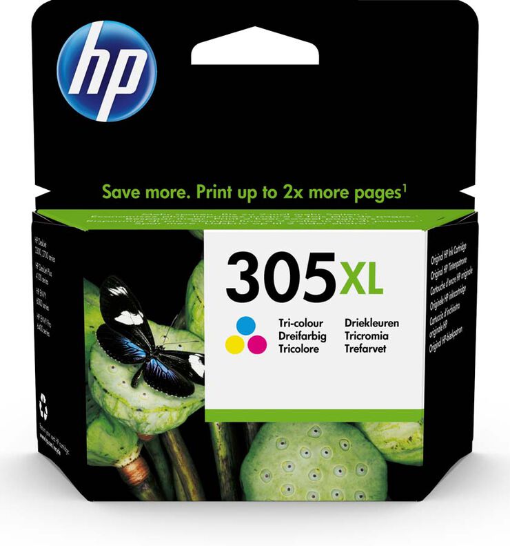 Recanvi hp Original 305XL Tricolor Recanvi hp Original 305XL Tricolor