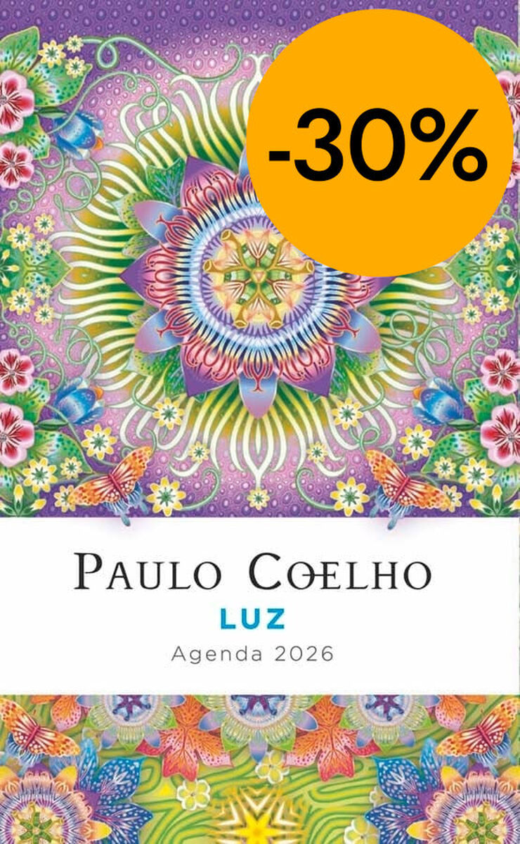 Agenda Paulo Coelho Luz sem/vista 2026 castellano